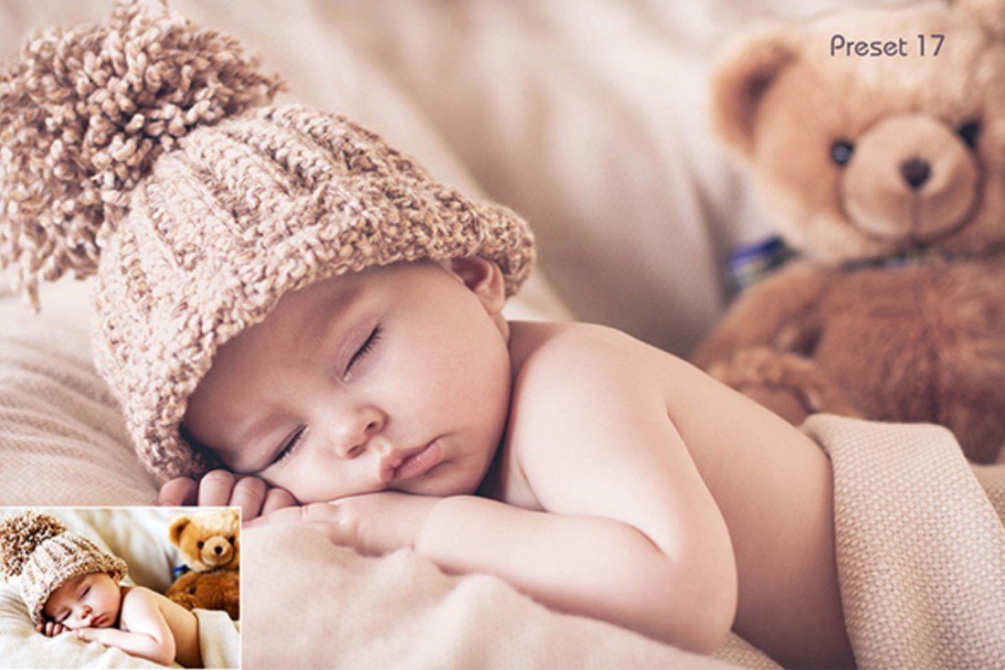 20-Sleeping-Baby-Presets 20 Best Newborn Lightroom Presets for Baby Photography design tips 