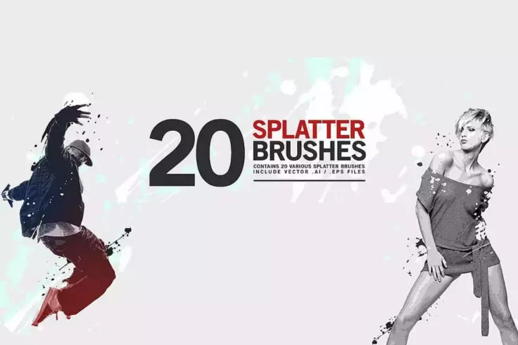 View Information about 20 Splatter Brushes