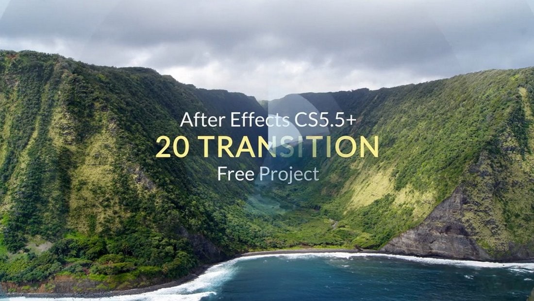 20-Transitions-Free-After-Effects-Template 20+ Best Free After Effects Templates 2020 design tips 