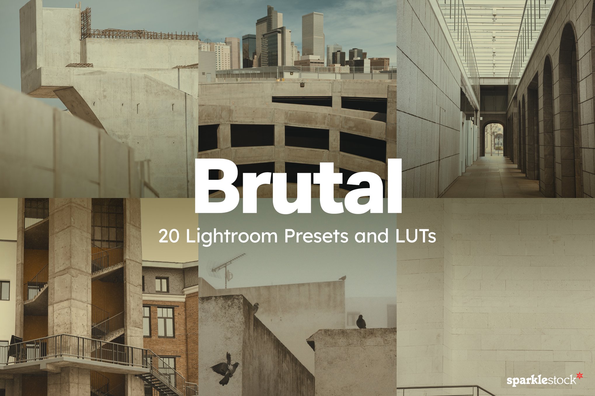 20 Brutal Architecture Lightroom Presets and LUTs