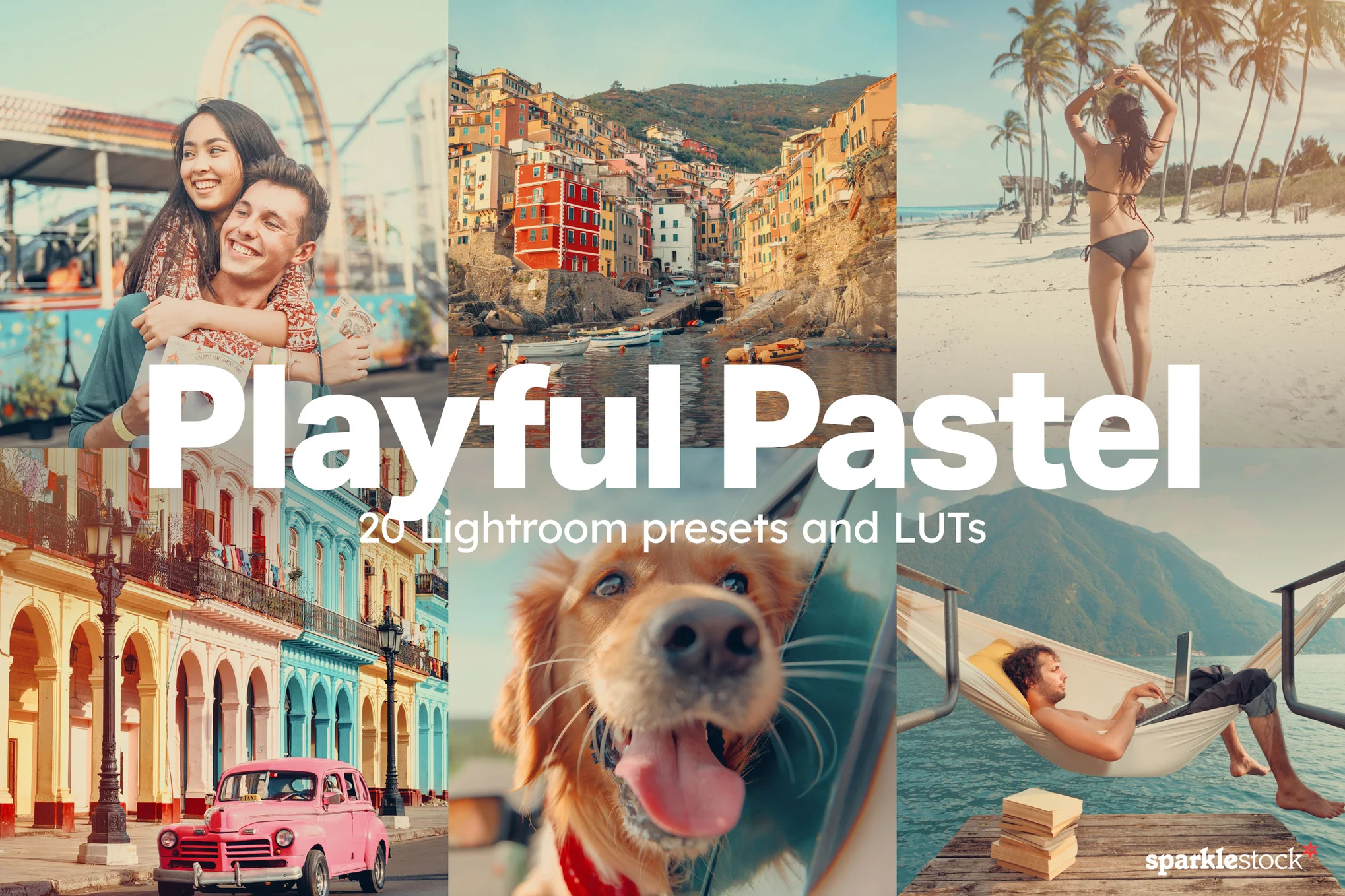 20 Playful Pastel Lightroom Mobile Presets