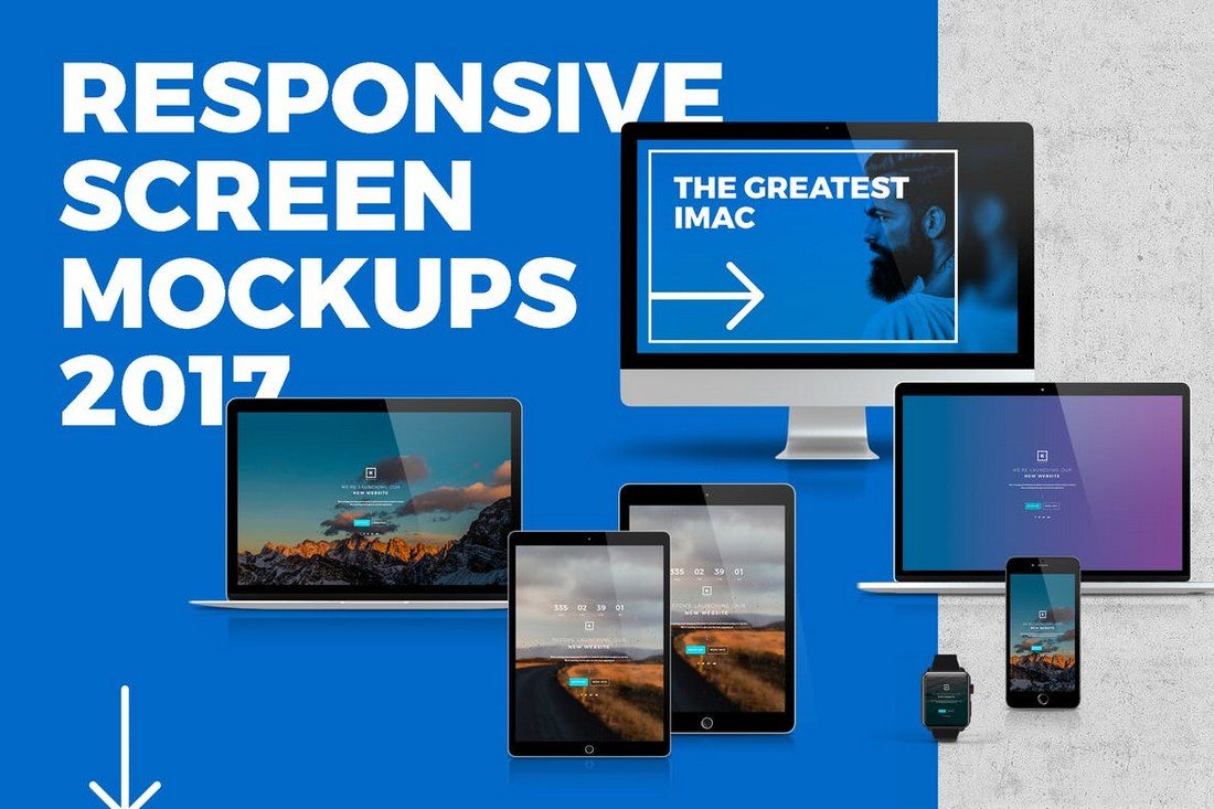 21-Responsive-Screen-Mockups 20+ Best Responsive Website & App Mockup Templates design tips 