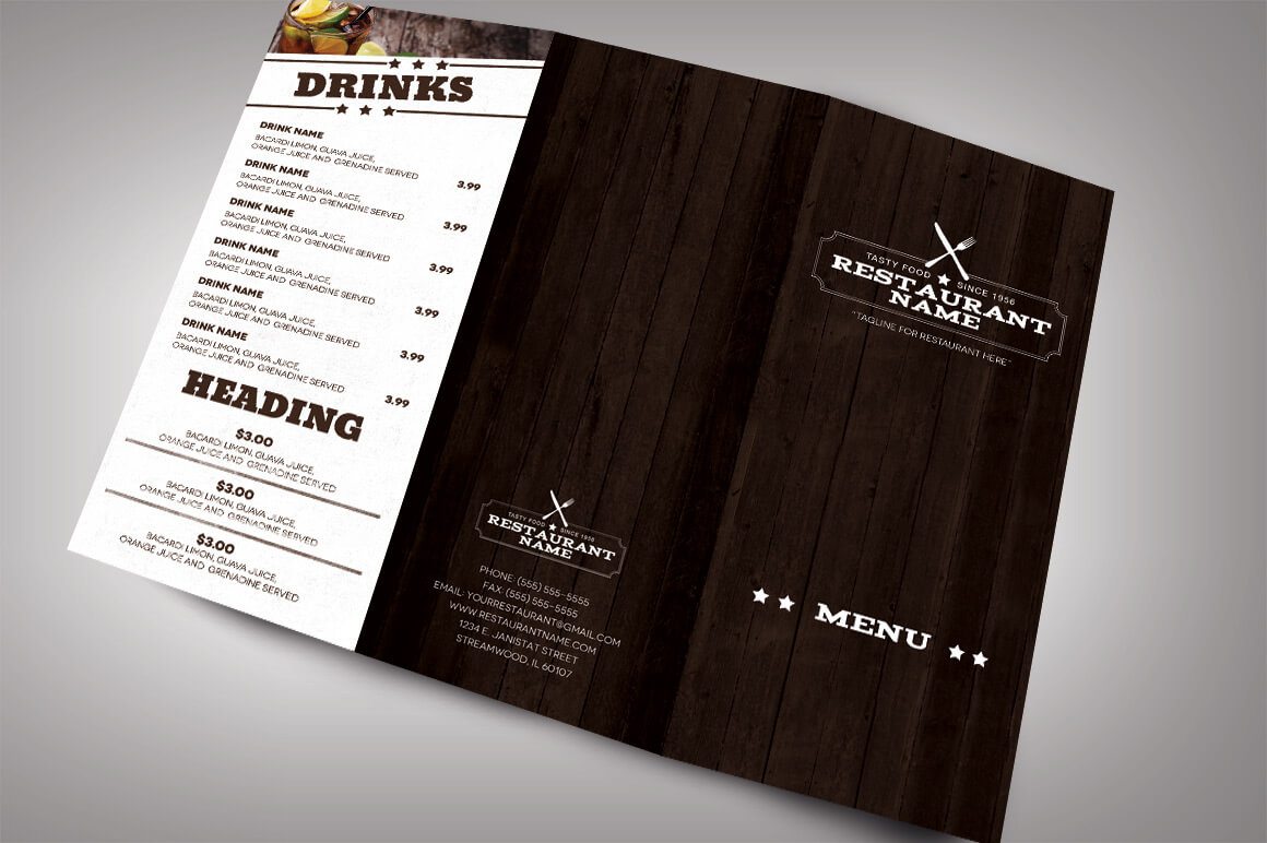 22-6 50+ Best Food & Drink Menu Templates design tips 