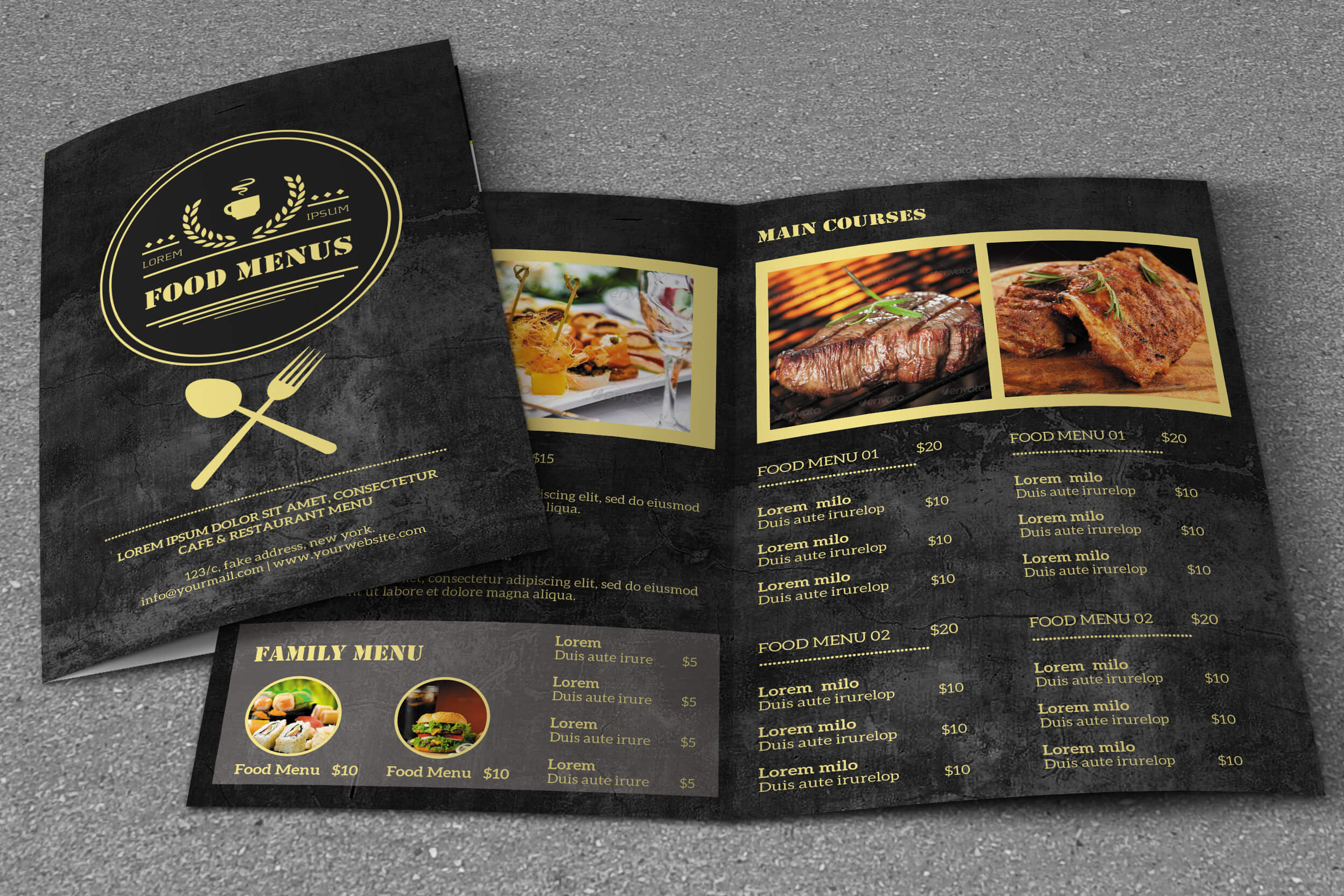 create free restaurant menu