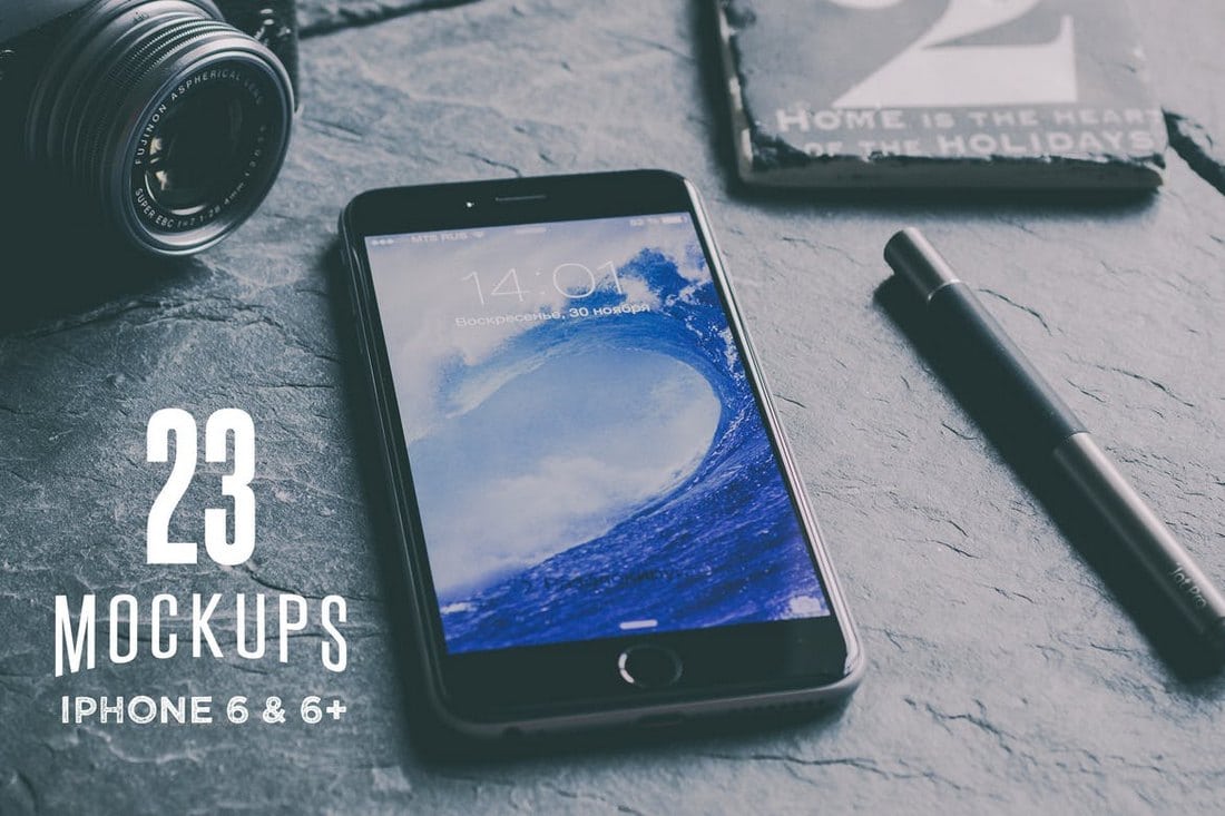 23 Cool iPhone 6 & 6 Plus Mockups