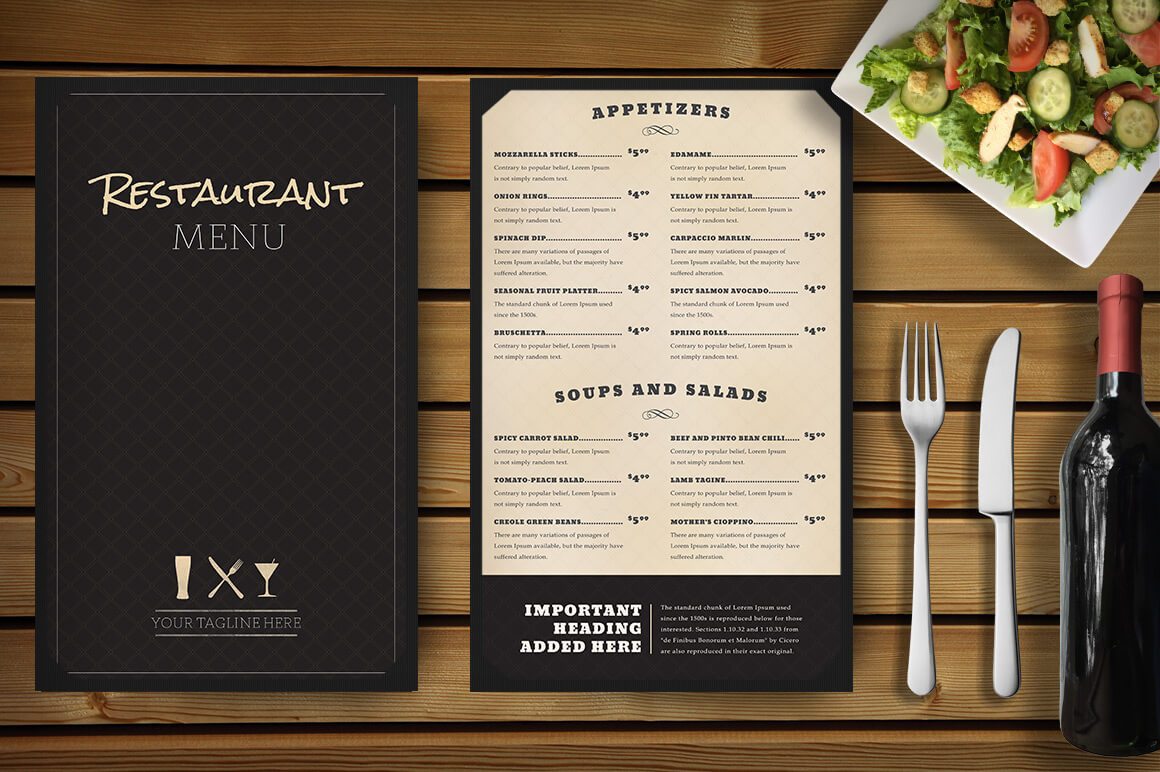 25-7 30+ Best Food & Drink Menu Templates design tips 