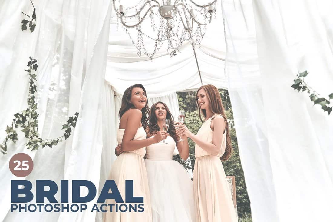 25 Bridal Photoshop Actions