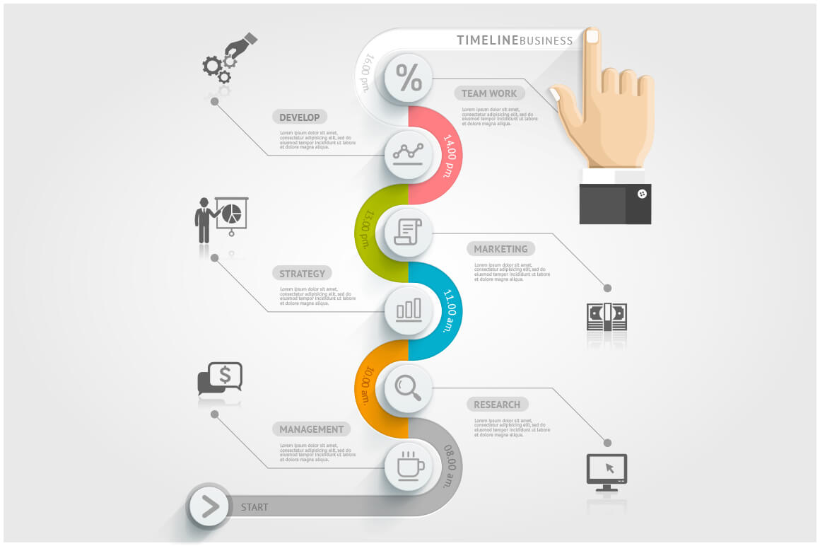 27-7 40+ Best Infographic Templates (Word, PowerPoint & Illustrator) design tips 