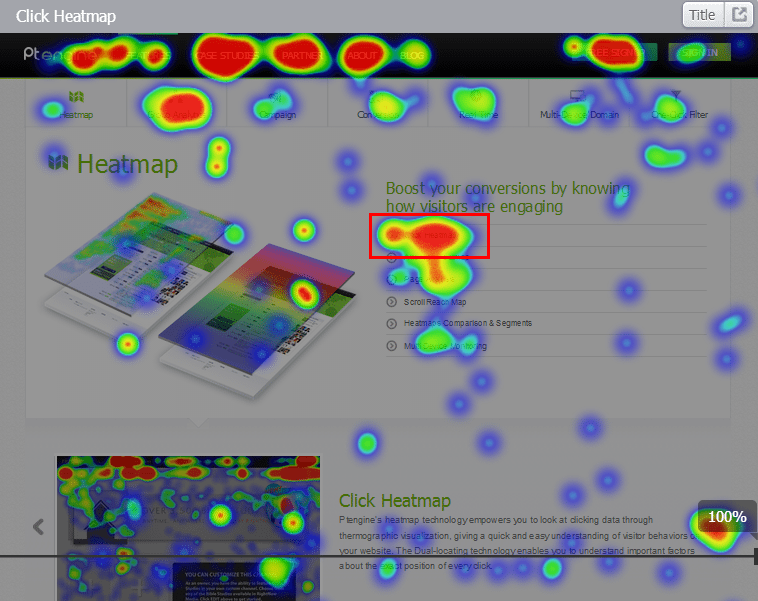 2Click Heatmap & Page Analysis