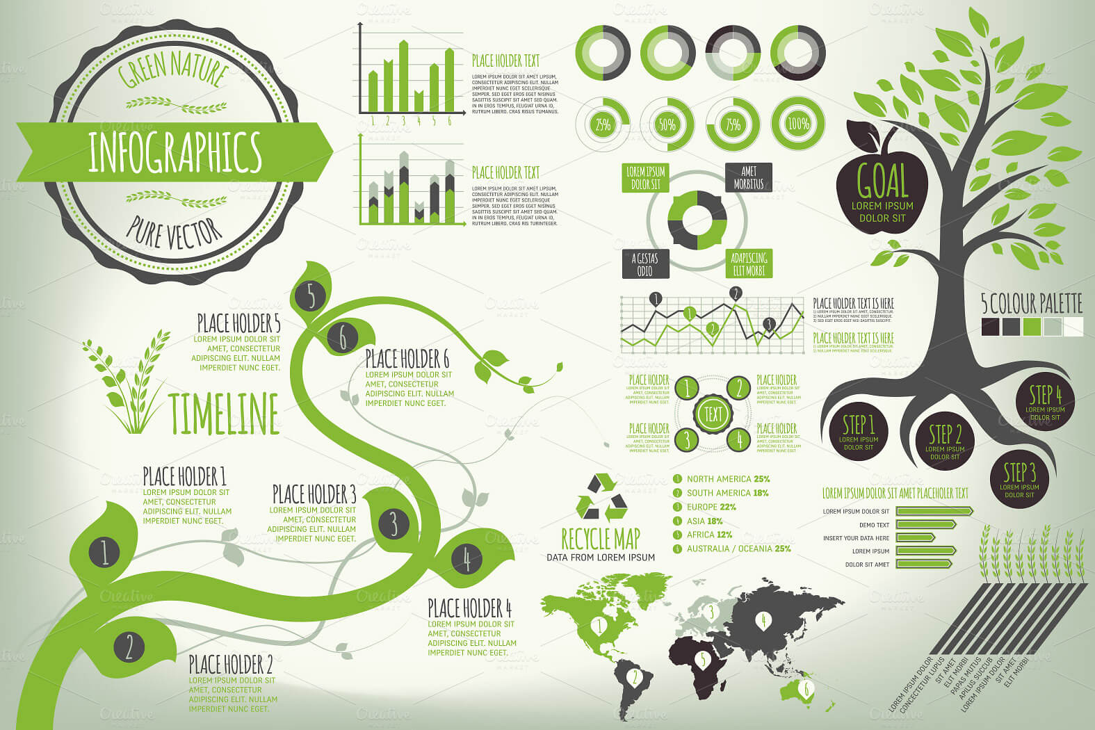 research infographic adobe illustrator download