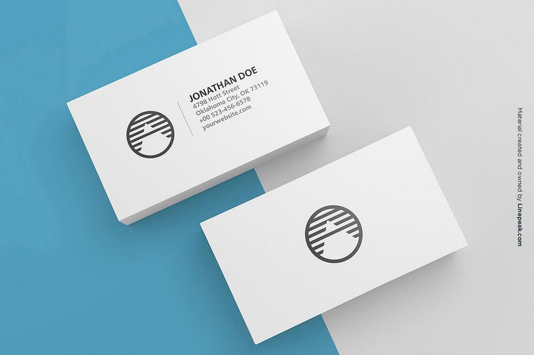 Download 70 Corporate Creative Business Card Psd Mockup Templates Design Shack PSD Mockup Templates