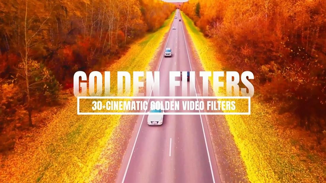 30+ Cinematic Golden Filters for Premiere Pro