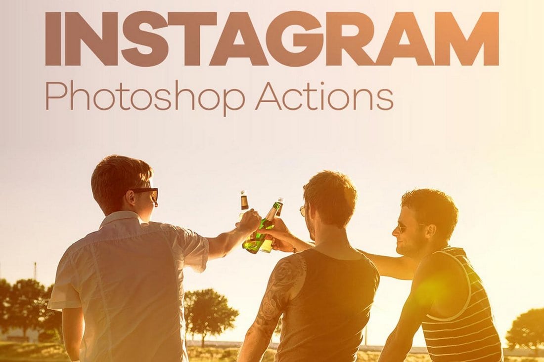 30 Free Instagram Photoshop Actions