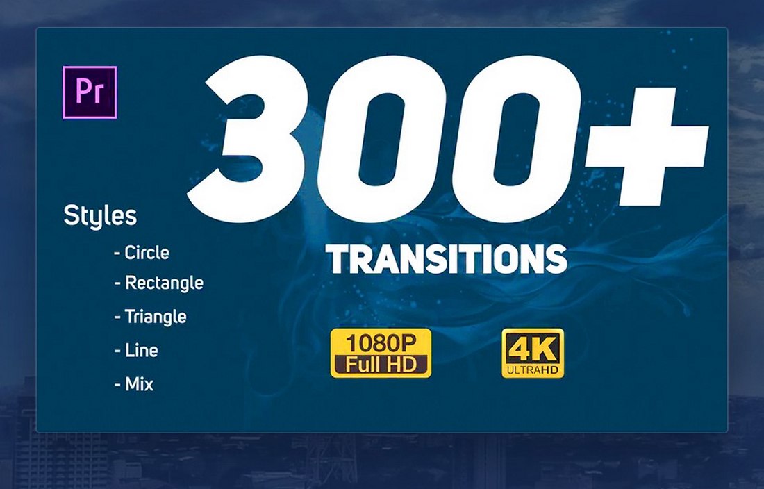 300-Premiere-Pro-Transitions-Pack 20+ Best Free Premiere Pro Templates 2020 design tips Inspiration 