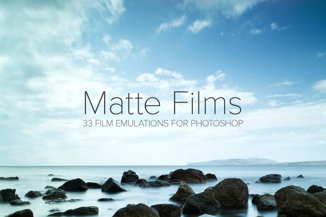 33 Matte Film Emulation Actions