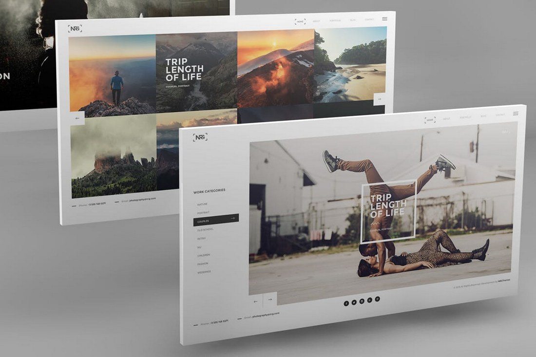 design presentation mockup