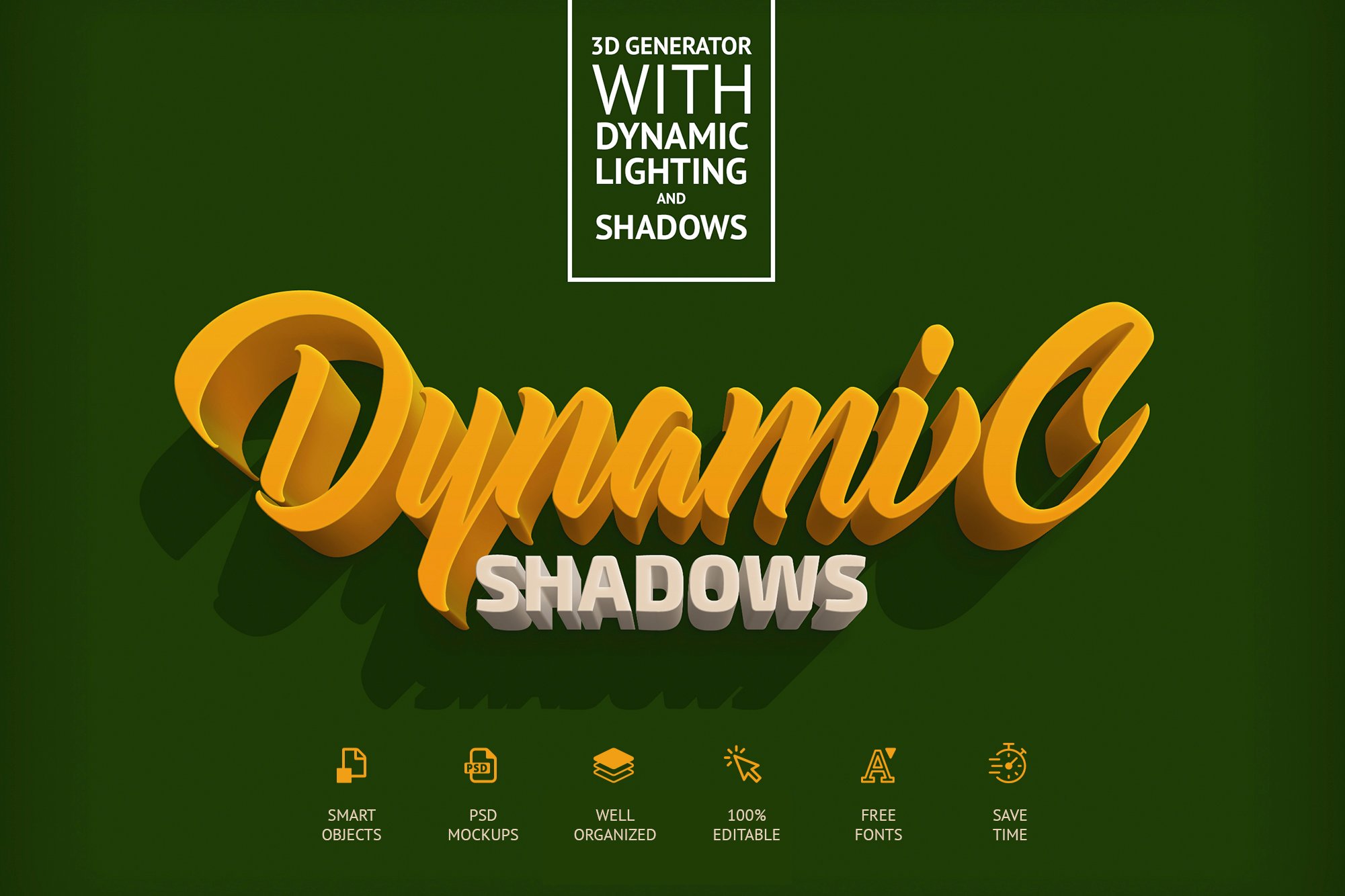 3D Font Text Effect Generator