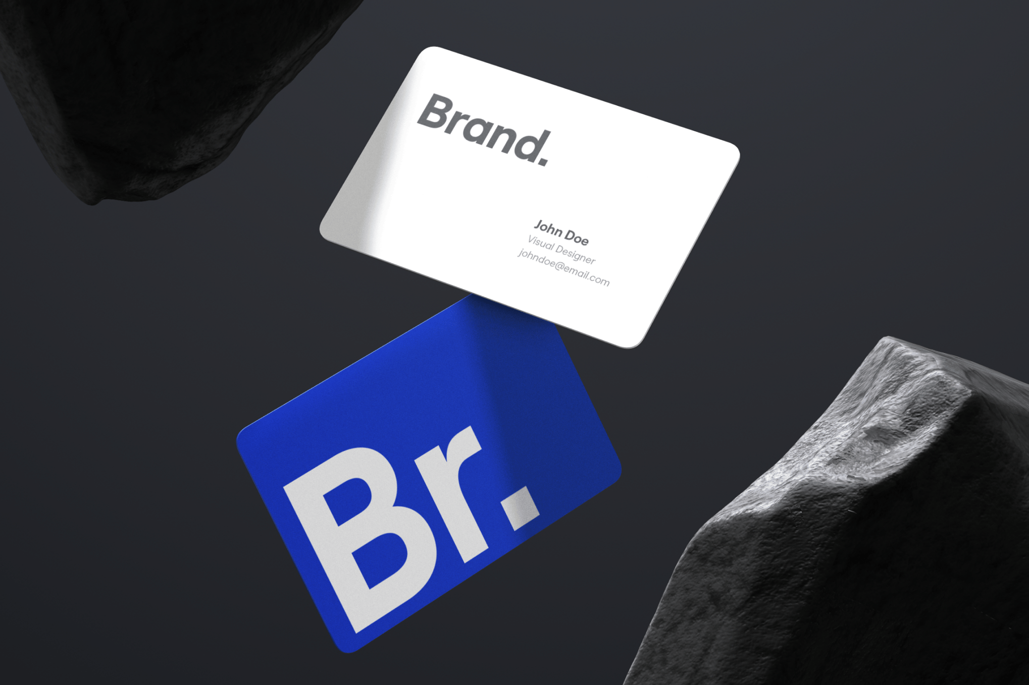 3D Name Card Mockup