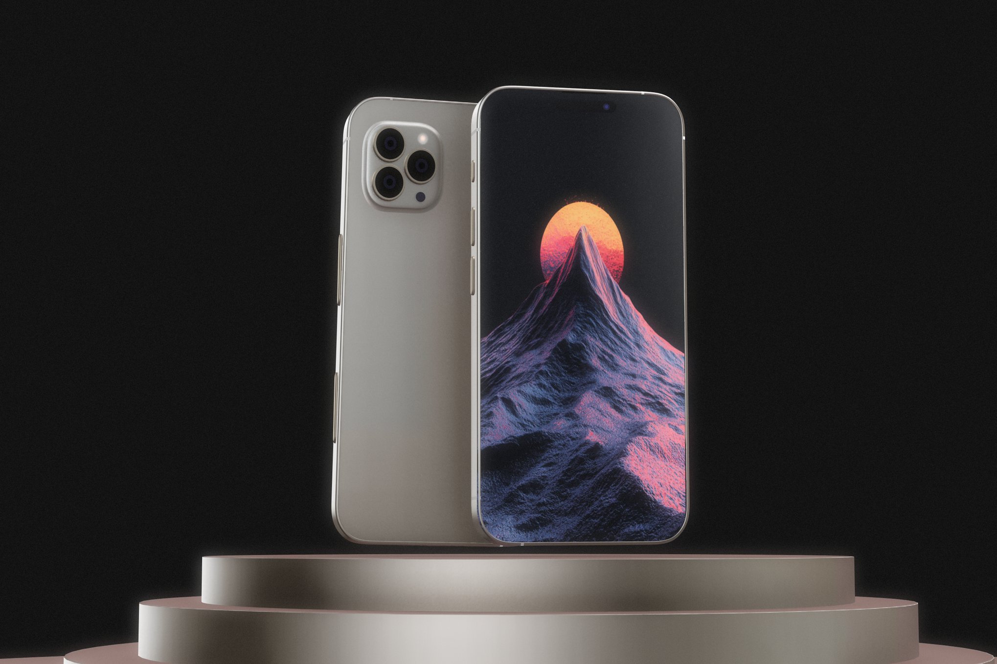 3D Smartphone Mockup