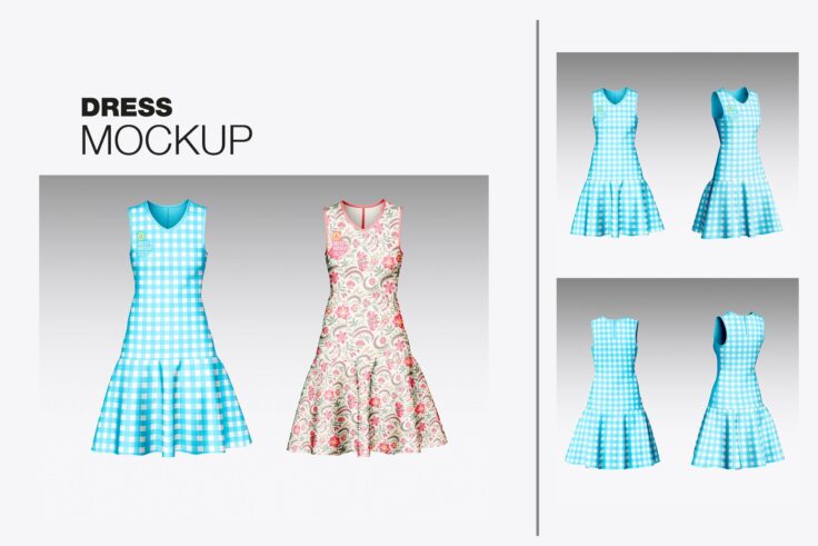 View Information about 3D Women’s Dress Mockup