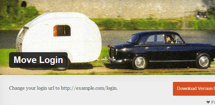 wordpress move login page custom plugin