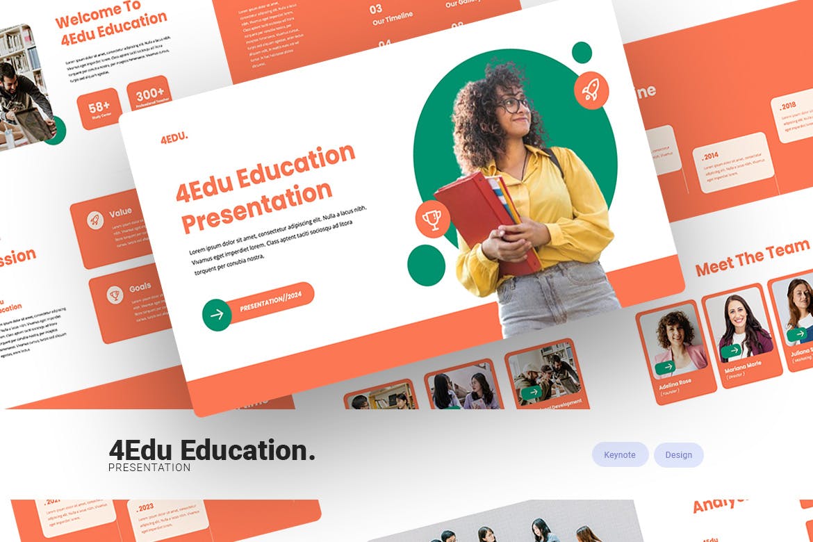 4edu - Education Keynote Template