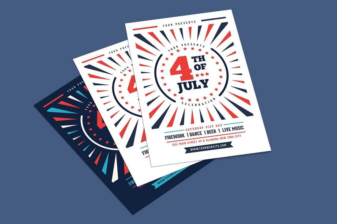 4th-of-July-Event-Flyer 20+ Best Event Flyer Templates design tips 