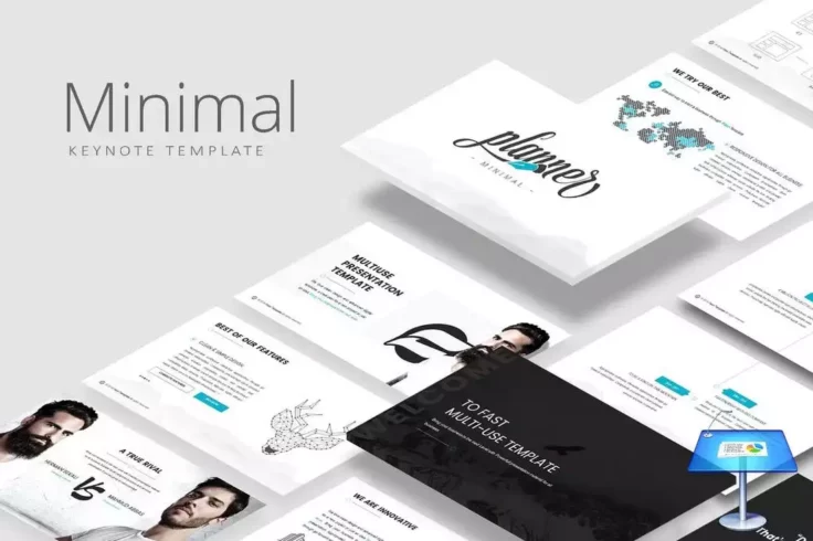 View Information about 5-Color Minimal Keynote Template