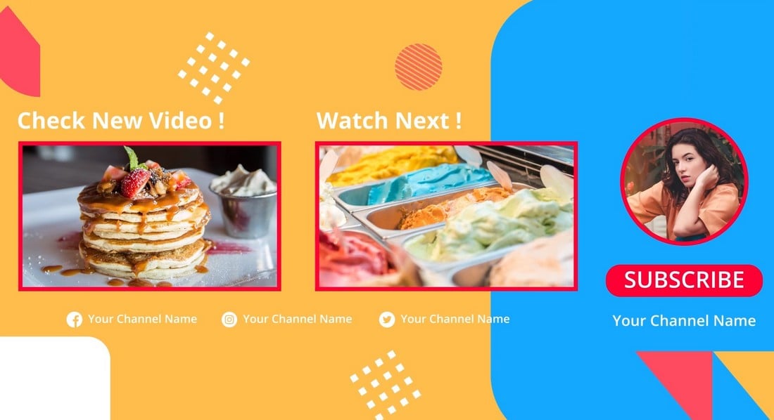 5 YouTube & Screens After Effects Templates