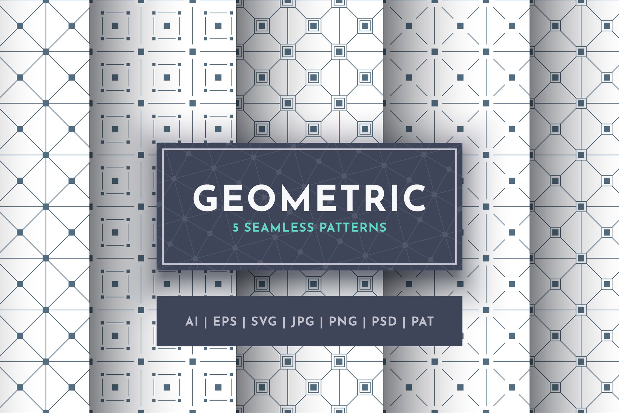 5 Seamless Geometric Patterns