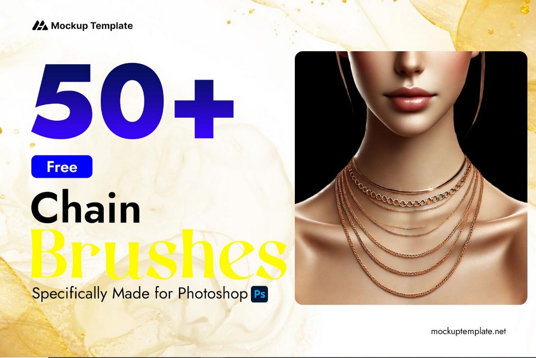 50+ Free Chain Brushes for Photoshop