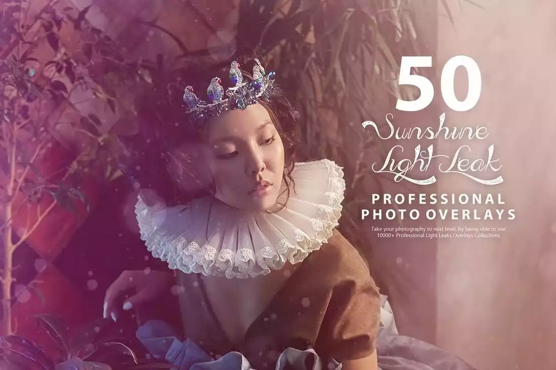 50 Sunshine Light Leak Photo Overlays | Design Shack