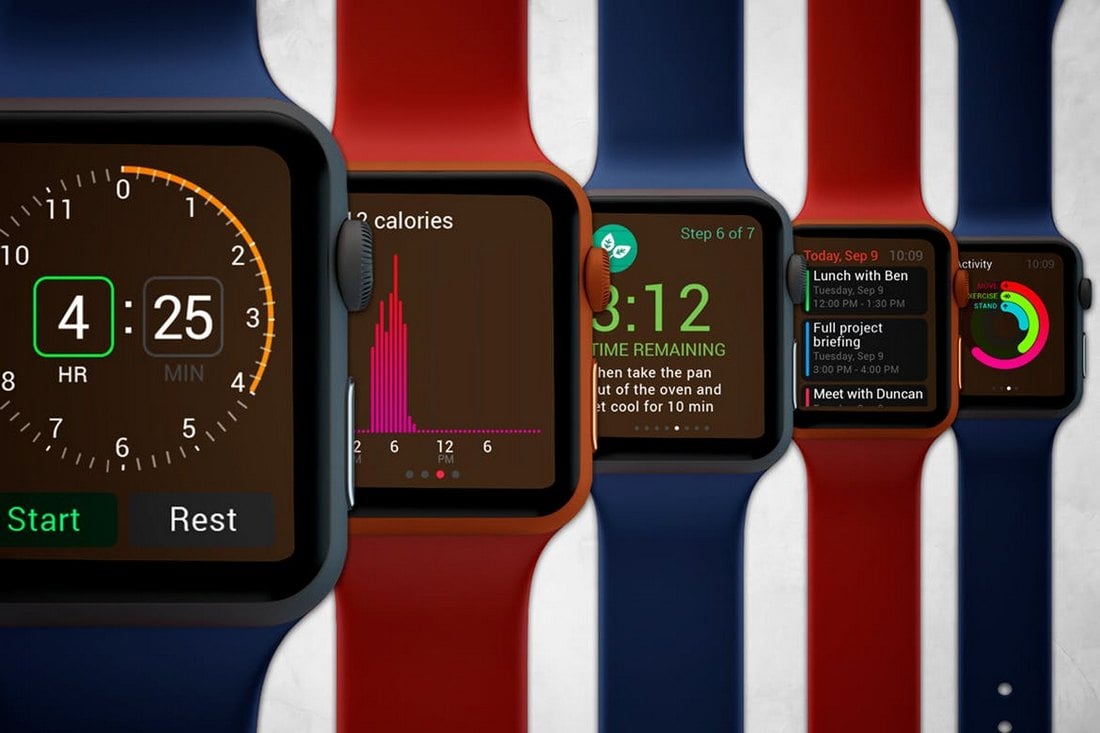 6-Apple-Watch-Mockups 50+ Apple Watch Mockups & Graphics design tips 