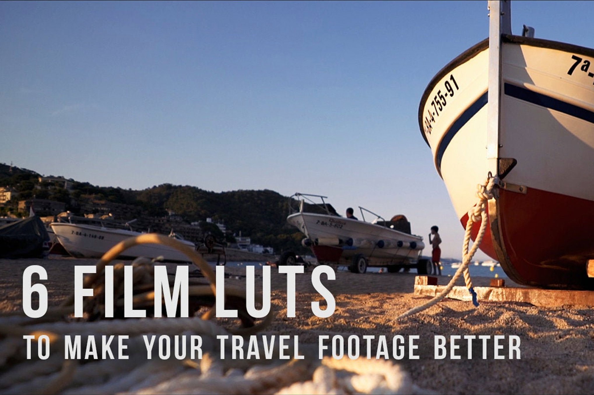 6 Travel Film LUTs for CapCut