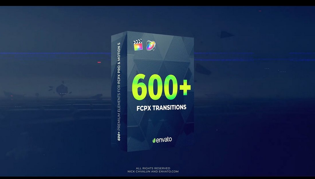 600+ Final Cut Pro Transitions Bundle