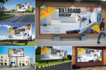 7 Billboard Mockup Templates