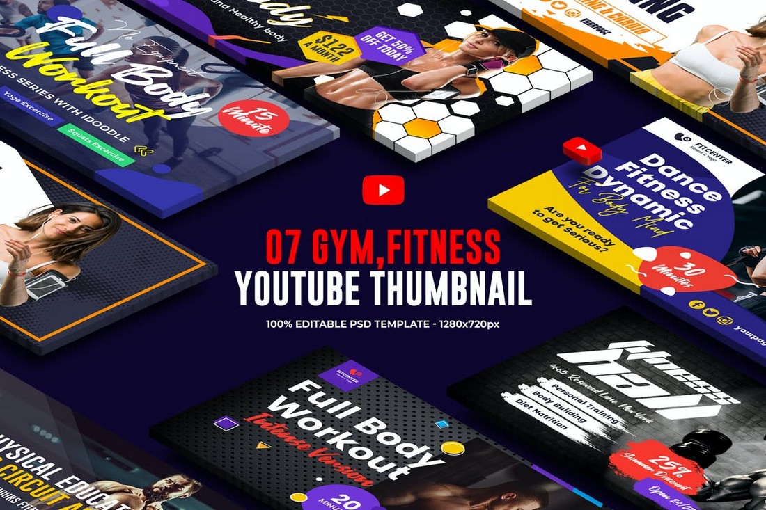 Download 30 Best Youtube Thumbnail Templates In 2021 Design Shack