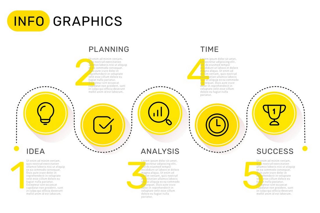 free best infographic powerpoint templates download