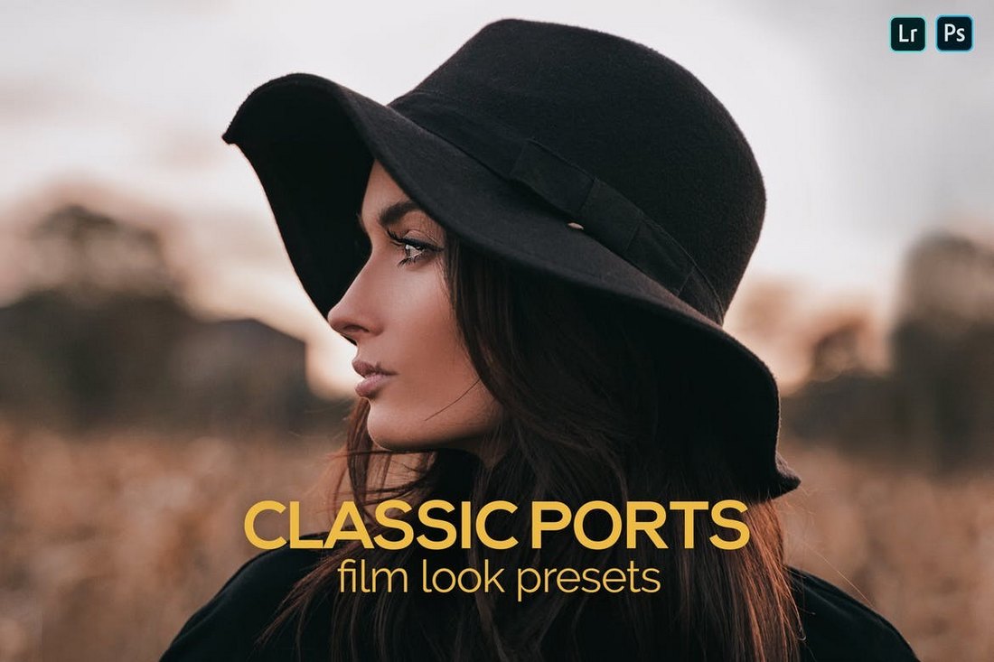 8 Classic Ports Film Look Presets