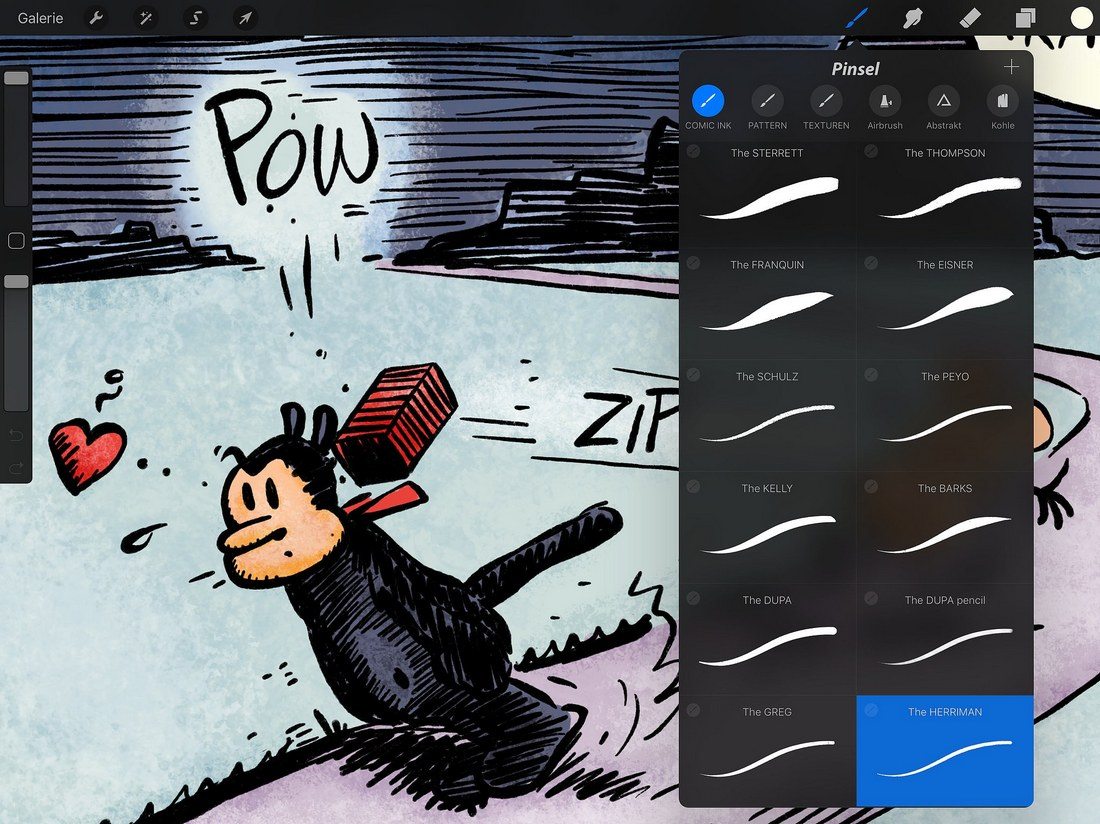 how to install procreate brushes