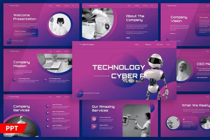 60+ Best Science & Technology PowerPoint Templates | Design Shack