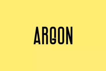 ARGON Unique Narrow Display Font