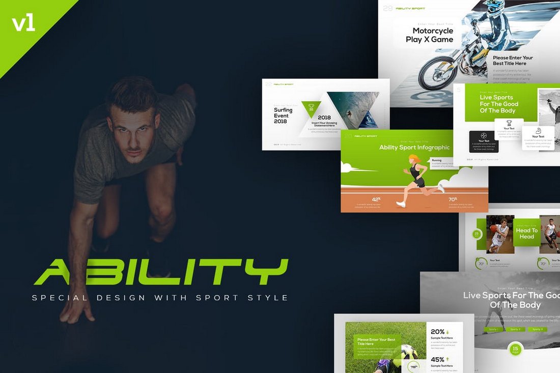 Ability Sports Presentation Template