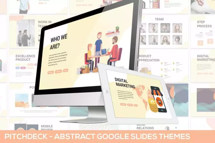 View Information about Abstract Pitchdeck Google Slides Template