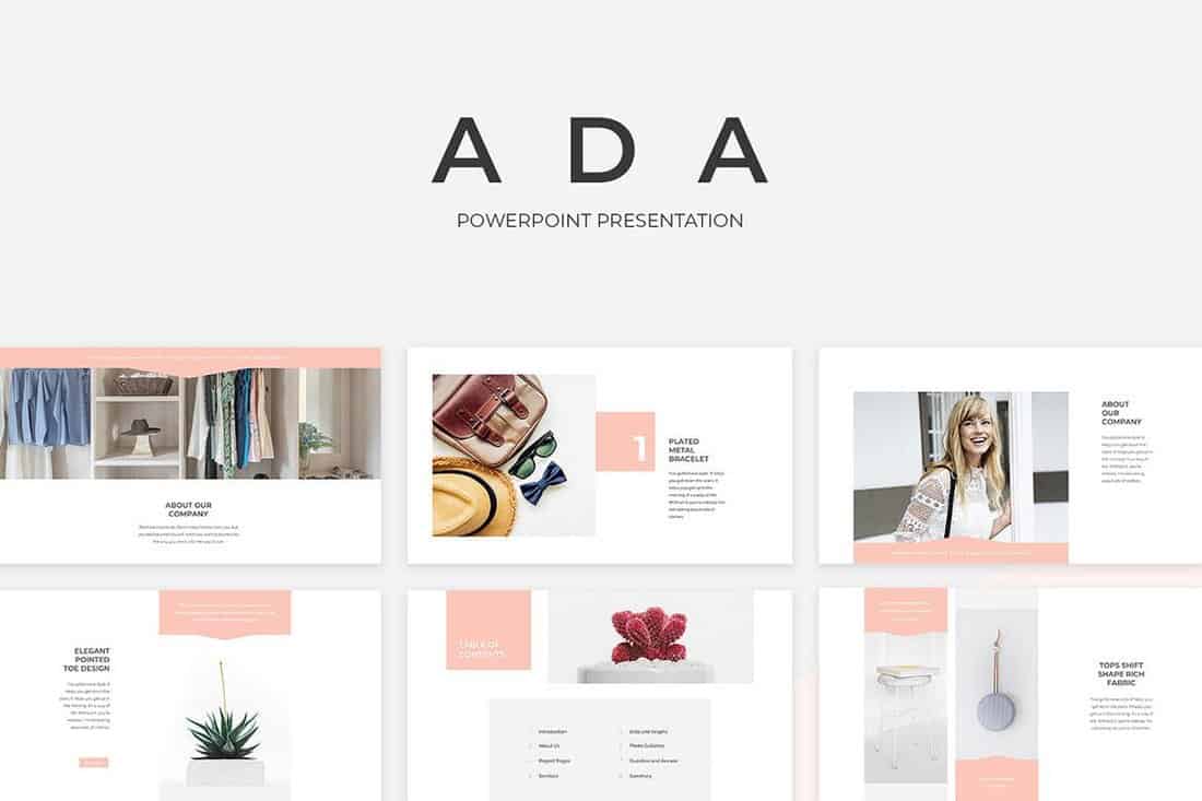 Ada - PowerPoint Presentation Template