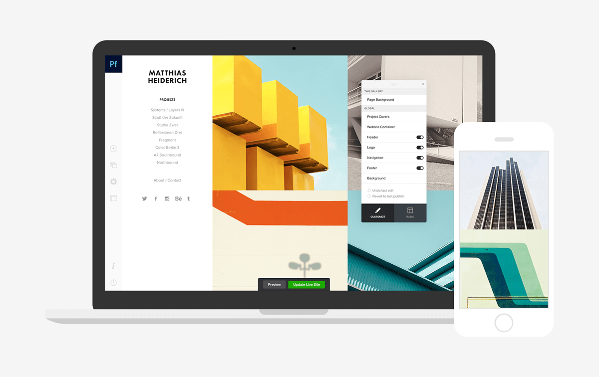 adobe portfolio