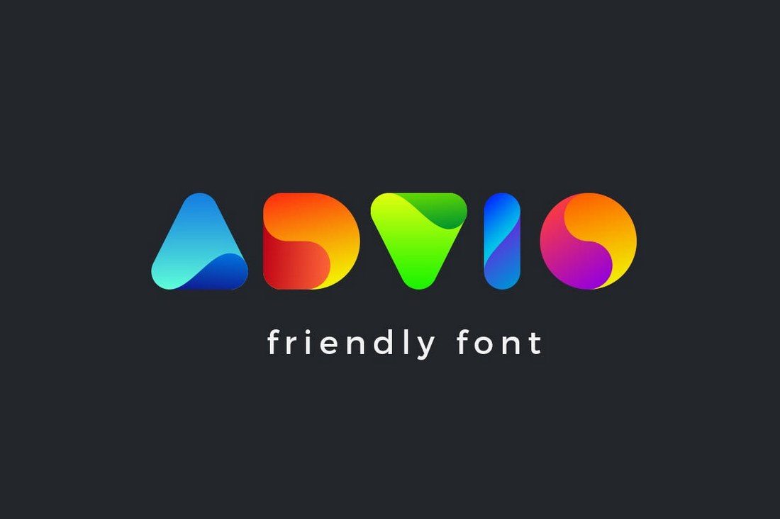 Advio-Logo-Font 50+ Best Fonts for Logo Design design tips 