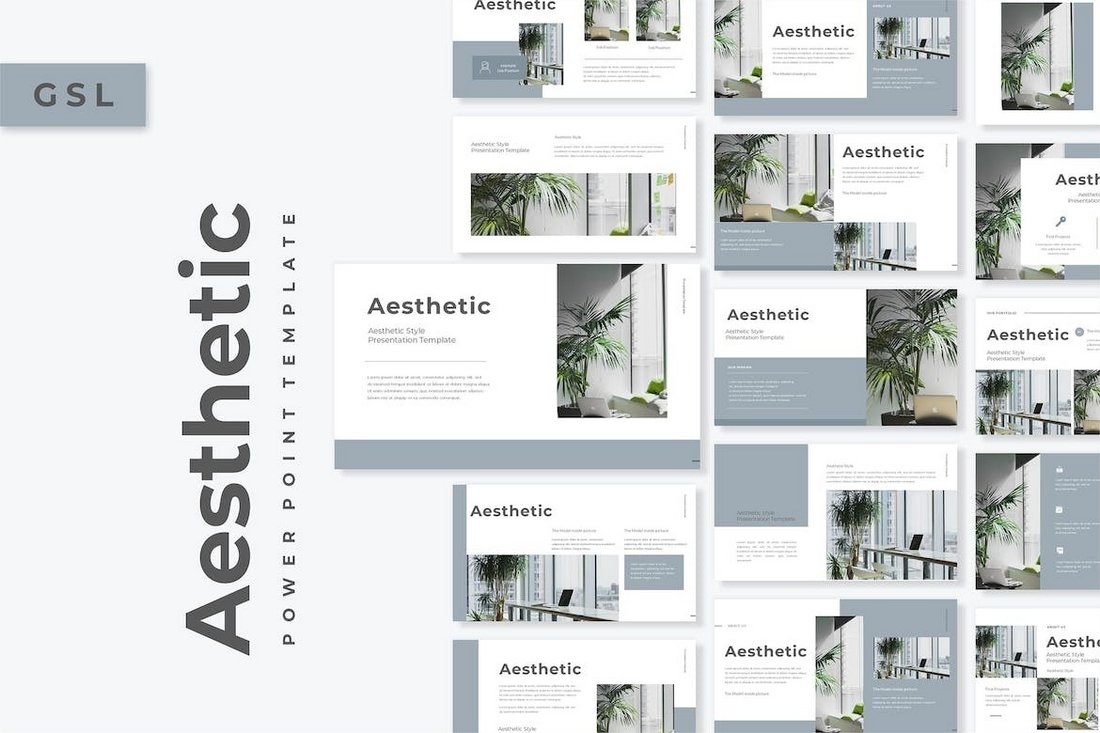 Aesthetic - Google Slides Presentation Template