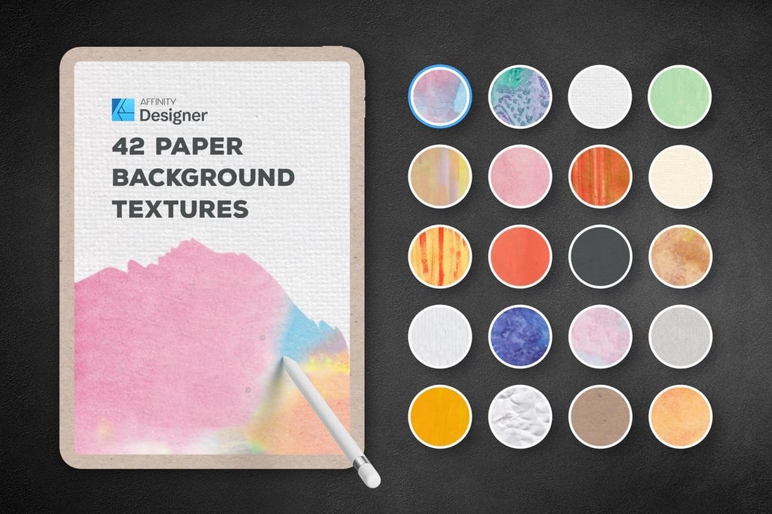 Affinity Designer Background Paper Textures