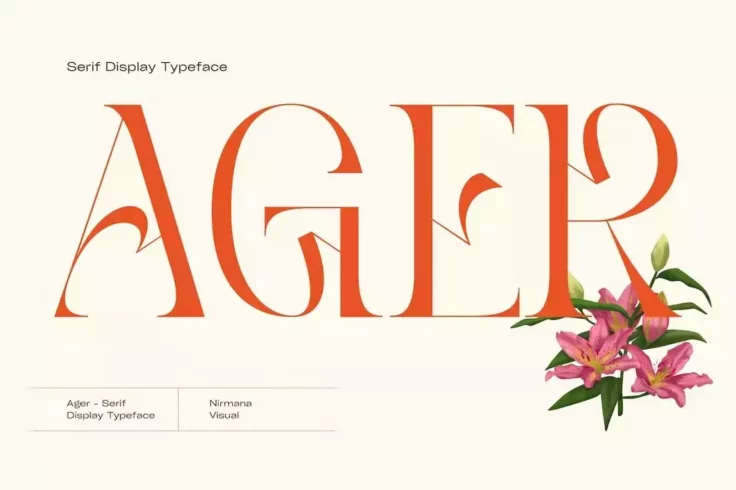 View Information about Ager Art Nouveau Logo Font
